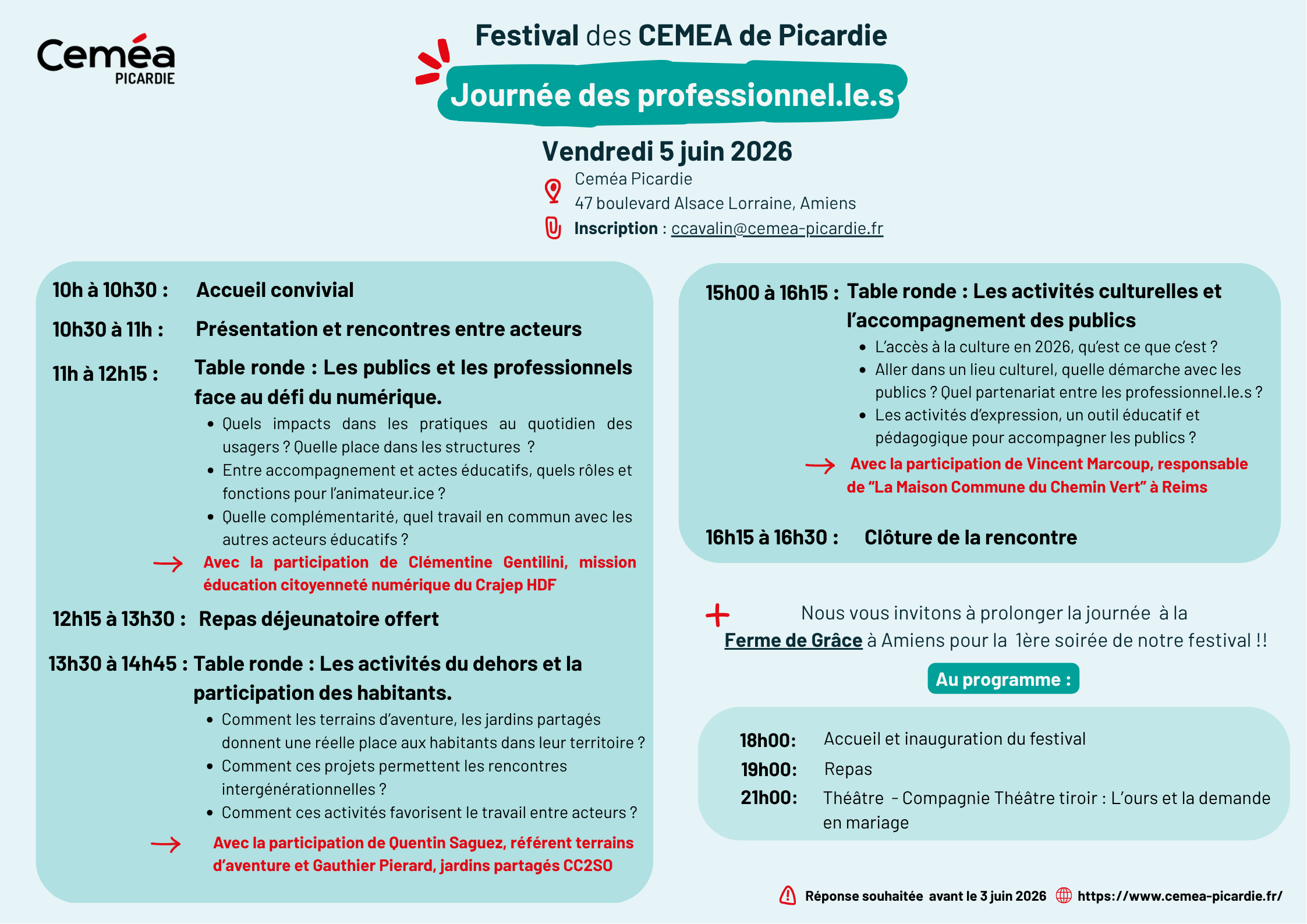 Evenement 5 Juin 2026